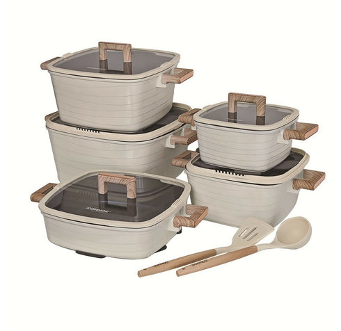 15-Pieces Non-stick Cookware Set