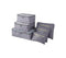 6 Piece Travel Organiser Set - grey