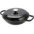 30CM Cast Iron Shallow Casserole black