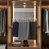 Stainless Steel Non-Slip Space Saving Trouser Hangers - Silver