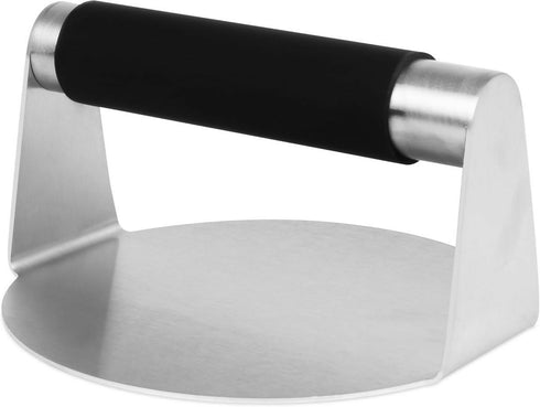 Round Burger Smasher with Silicone Handle