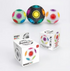 Custom Logo Intellectual Development Educational Sensory Toys Magic Rainbow Football Fidget Cube for Kids Unisex