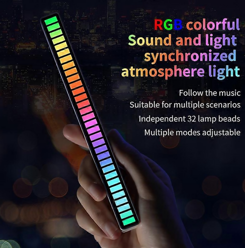Music levels light