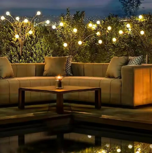Solar Powered Firefly Lights