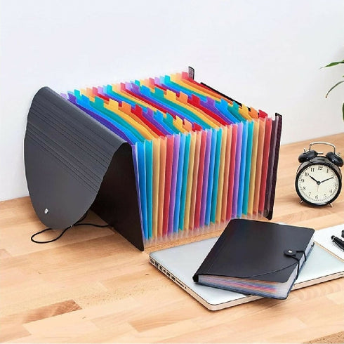 25Pockets Accordion File Organizer