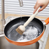 Handled pot brush