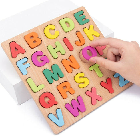 Wooden Educational Alphabet Toy Set