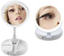 Round Fold Away LED Double Sided Mirror