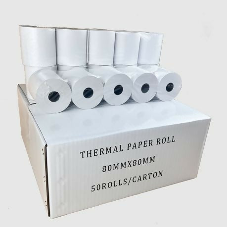 Thermal Paper Till Rolls 80x83mm box 50 rolls