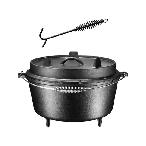 Cast Iron Dutch Oven - With Lid, Enameled