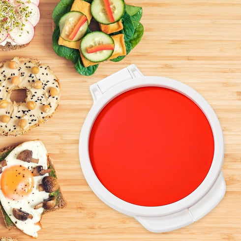 Food Saver Round Vegetable Fruit Storage Container for Lemon Garlic