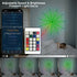 Fireworks LED Lights - Sync with Music, Remote Control, RGB Room Lights