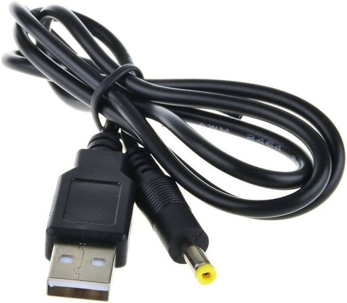 Power Cable USB A to Male DC 4.0x1.7mm Power Charging Cable