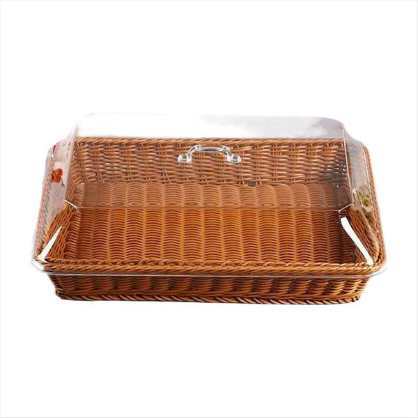 Durable and Elegant Retro-Style Plastic Bread Basket