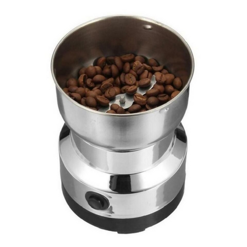 Electric Coffee and Spice Grinder With Stainless Steel Blades