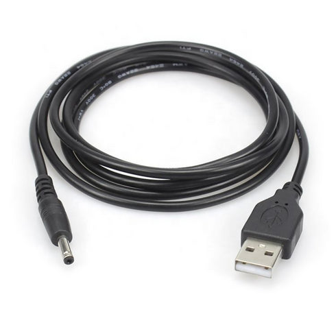 USB to DC 4.0mm x 1.7mm Power Cable DC 5V Power Plug Cable 1m