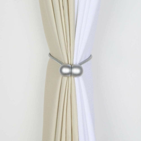 Magnetic Curtain Tieback -Grey