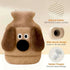 Hot Water Bag with Plush Cover 1L Leakproof Heat Pack for Pain Relief