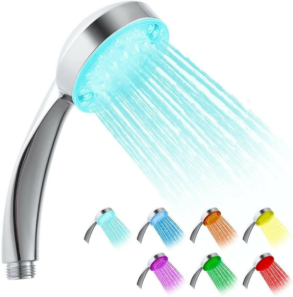 7 Color LED Shower