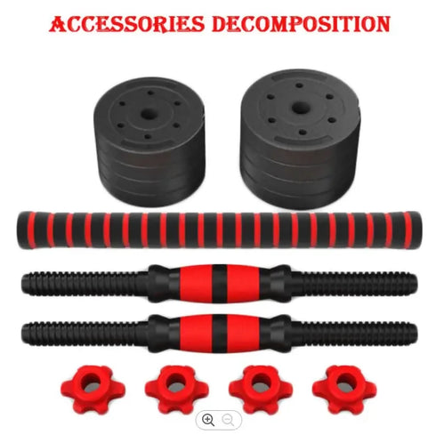 Adjustable Gym Fitness Combination Dumbbell Set 30KG
