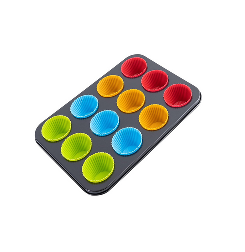 12-Piece Muffin Pan for Muffin Tray