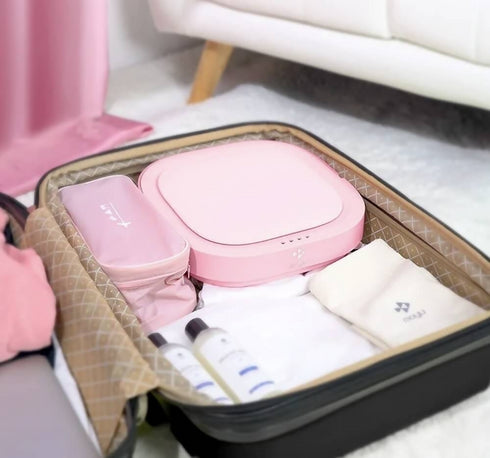 Foldable Compact Washing Machine -Pink