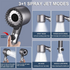 Shower Head and Hose Holder Set