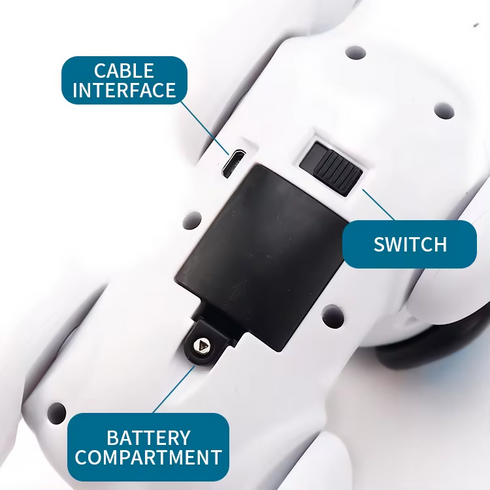 Sing Dance Remote Control Stunt Dog Programmable Smart Robot Dog Toy
