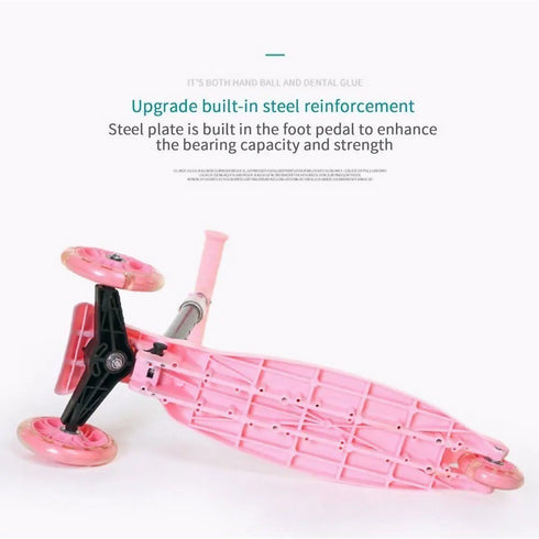 Scooter with PU LED Wheels