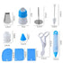 80-Piece Cake Decorating Set with Nozzles, Bags, Scrapers & Baking Tools