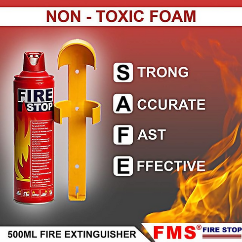 500ml Portable Foam Fire Extinguisher