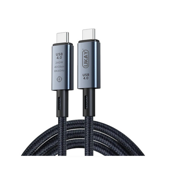 USB-4 Data / Fast Charge Cable (Type C to Type C) - 2m