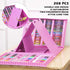 208 Piece Art Set- Pink