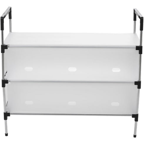 High-Quality 3-Layer Large-Capacity Dust-Proof Shoe Rack