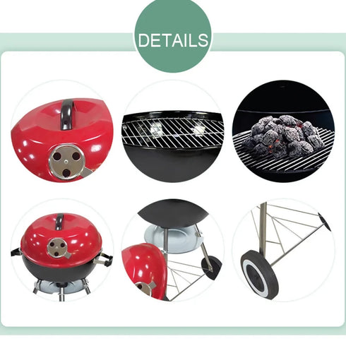 Heavy-Duty Portable Grill Tripod Stand