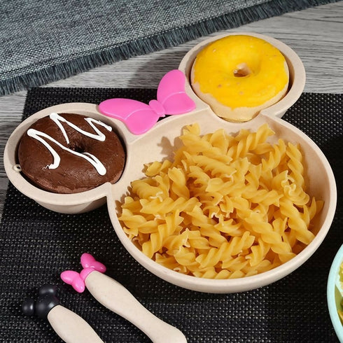 Baby Cartoon Design Bowl & a Spoon