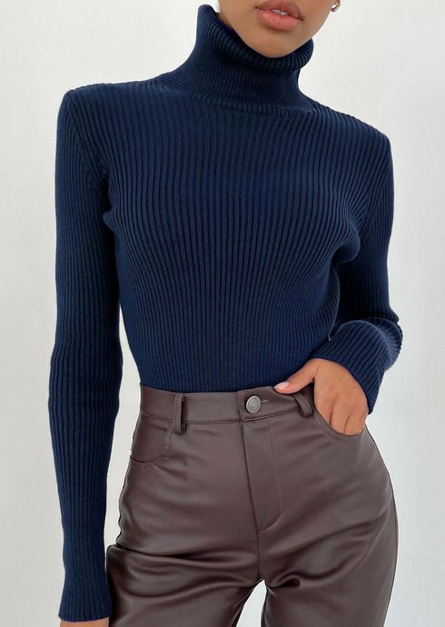 Portable One Size Polo neck Sweater