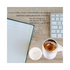 Stainless Steel Lazy Coffee Cup Automatic Magnetic Self Stirring Mug - White