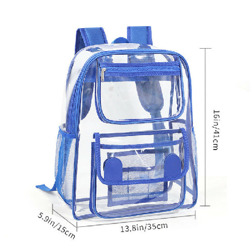 Fashion Plastic Transparent PVC Backpack