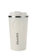 Stainless Steel Vacuum Travel Coffee Mug - White