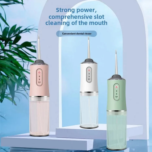 Portable Home Use Dental Flosser Waterproof Teeth Cleaner