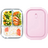 Ecofriendly Outdoor Glass Microwave Lunch Box Leakproof Airtight