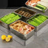 4Pcs Stainless Steel Food Storage Containers