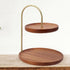 Wood Cake Tower Tiered Tray Decorative Halloween Decor Cupcake Stand Dessert