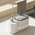Dispenser Dish Soap with Sponge Holder