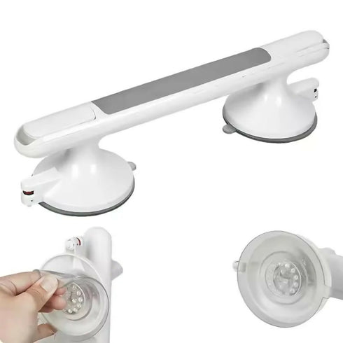 Strong Suction Grab Handrail Shower Safety Handrail For Bathroom