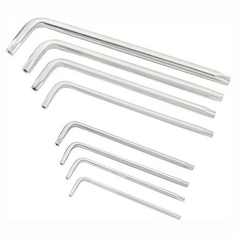 9 Piece Torx Extra Longarm Hex Key Set