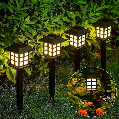 Solar Powered Garden Path Lights
