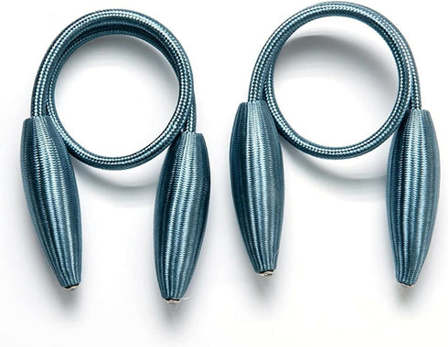 2 Pack Curtain Tiebacks -Bule