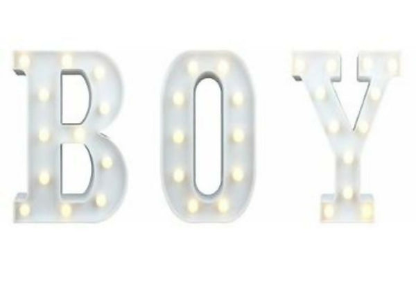 Portable LED Letter Lights